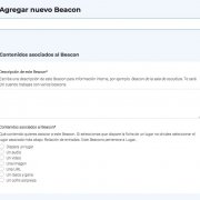 Agregar nuevo Beacon